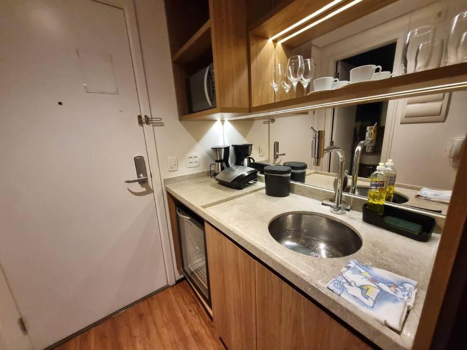 شقة Apto Andar Alto, Consolacao, Coracao Sp, 1108 ساو باولو المظهر الخارجي الصورة