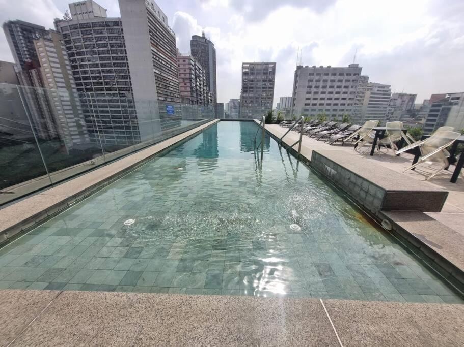 شقة Apto Andar Alto, Consolacao, Coracao Sp, 1108 ساو باولو المظهر الخارجي الصورة